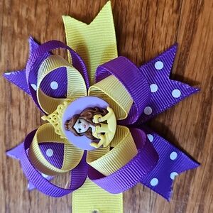 Belle Theme Hair Bow